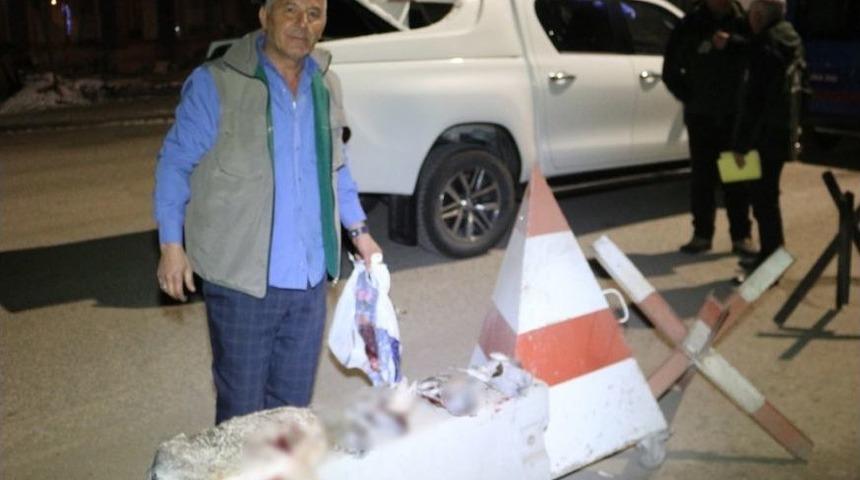 Projektörlü Avcılar Suçüstü Yakalandı