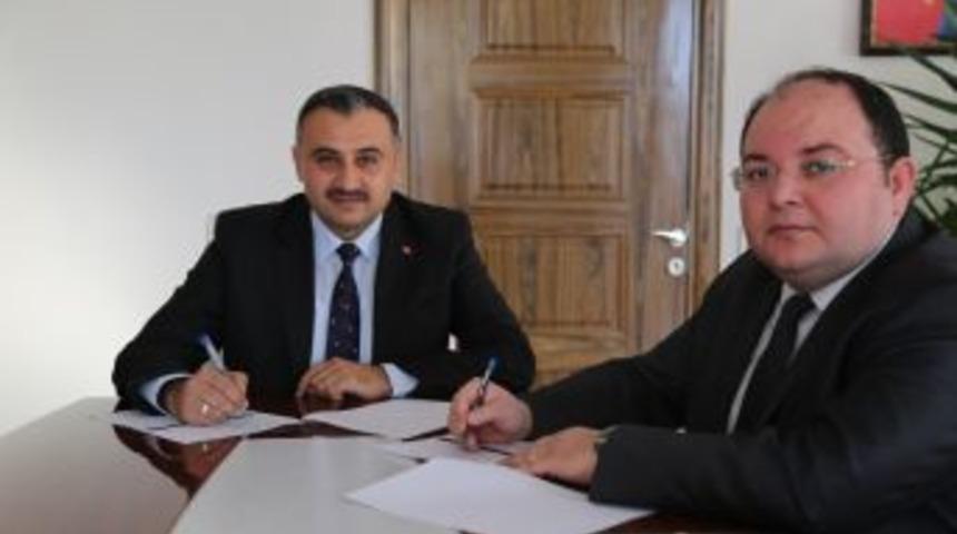 Develi&rsquo;de "kamu Yararına &Uuml;cretsiz &Ccedil;alışma Ve İşbirliği Protokol&uuml;" İmzalandı