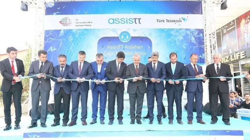 T&uuml;rk Telekom İştiraki Assistt&rsquo;ten Ardahan&rsquo;a Yeni &Ccedil;ağrı Merkezi
