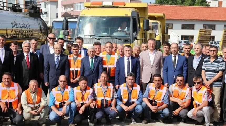 &ldquo;2018 Yılı Yol Yapım Hizmetleri&rsquo; Sezonu A&ccedil;ıldı