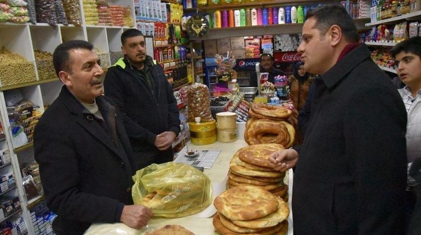 Başkan Vekili &Ouml;zt&uuml;rk&rsquo;ten Esnaf Ziyareti