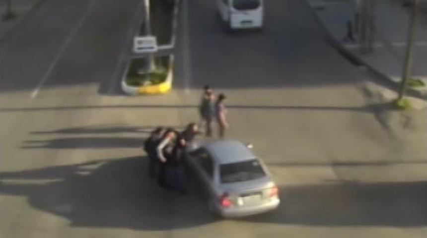 Kaza Anları Kameraya Yansıdı