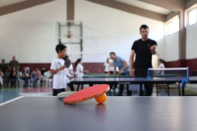 Büyükşehir Kültür Merkezleri’nde Masa Tenisi Turnuvası Heyecanı