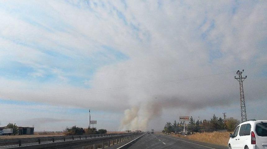 (&ouml;zel Haber) G&ouml;ky&uuml;z&uuml;ne Ulaşan Dumanlar Hortum Paniği Yaşattı