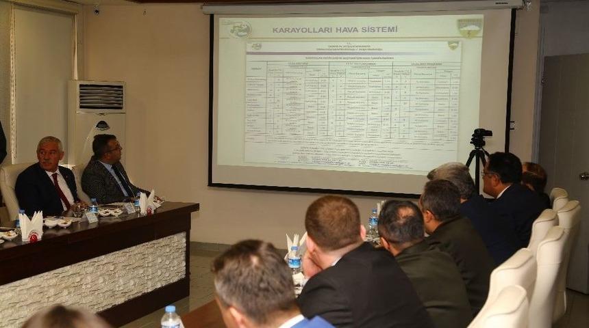 Karayolu Trafik G&uuml;venliği İl Koordinasyon Kurulu Toplantısı Yapıldı