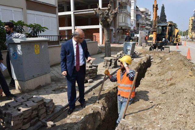Salihli&rsquo;de Doğalgaz &Ccedil;alışmaları Hızlandı 1