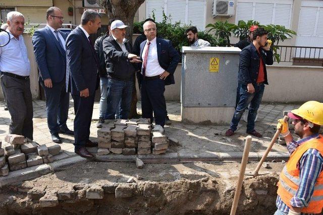 Salihli&rsquo;de Doğalgaz &Ccedil;alışmaları Hızlandı 2