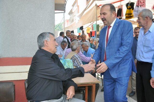 Mhp Milletvekili Adayları Yenice’de Esnaf Gezdi