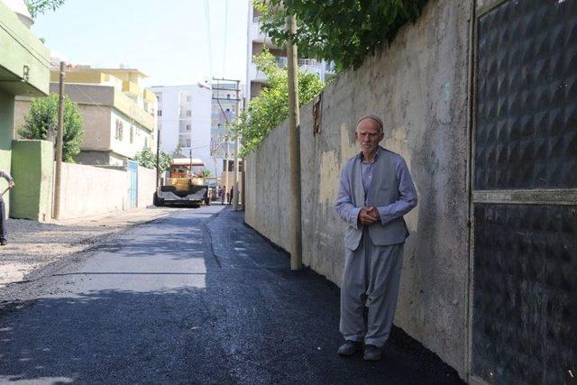 Cizre’de Asfaltlama Çalışmaları Devam Ediyor