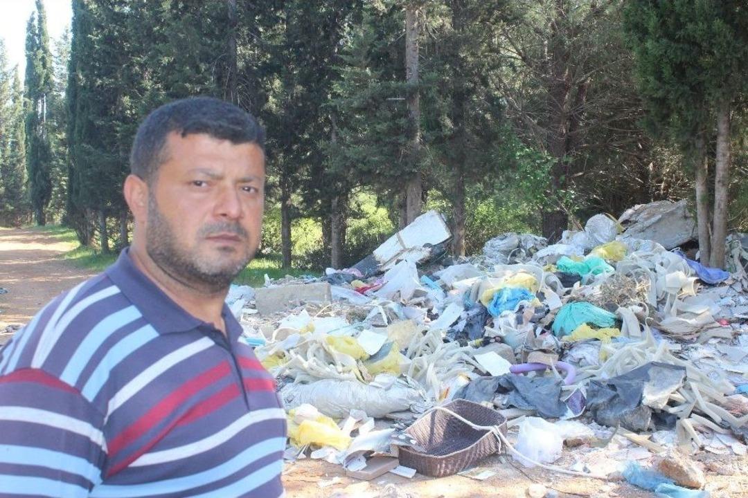 Andız Ve &Ccedil;am Ağa&ccedil;larıyla Kaplı Ormanlık Alanı &Ccedil;&ouml;pl&uuml;ğe &Ccedil;evirdiler