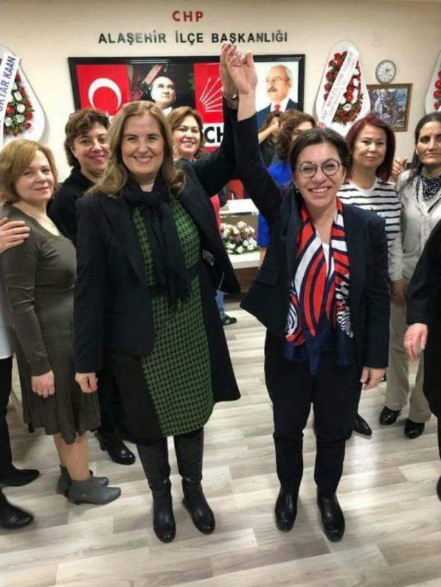 Chp Alaşehir’de Ayşe Musal Güven Tazeledi