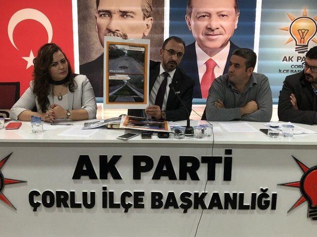 Ak Parti Çorlu İlçe Başkanı Av. Kerim Atalay’dan Çorlu Belediyesi’ne Eleştiri