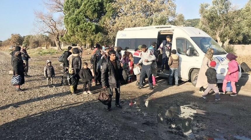 Jandarma Ekipleri Drone İle Tespit Ettiği 101 Ka&ccedil;ağı Yakaladı