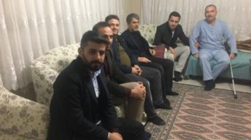 Ak Parti Merkez İl&ccedil;e Teşkilatı&rsquo;ndan Hasta Ziyareti