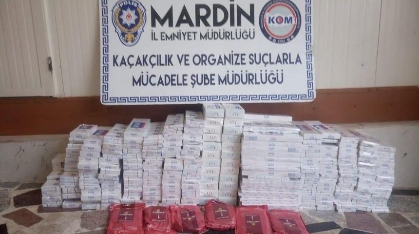 Mardin&rsquo;de Ka&ccedil;ak&ccedil;ılık Operasyonu: 8 G&ouml;zaltı