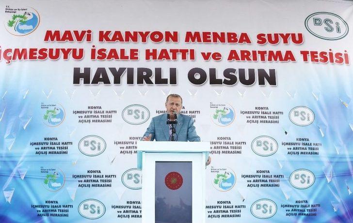 Cumhurbaşkanı Erdoğan Mavi Tünel İçme Suyu İsale Hattı Ve Arıtma Tesisini Açtı G2
