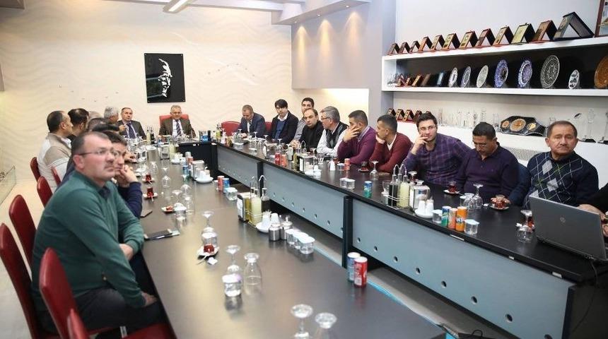 Melikgazi&rsquo;de 2018 Yılı Kentsel D&ouml;n&uuml;ş&uuml;mde Planlama Ve Koordinasyon Toplantısı