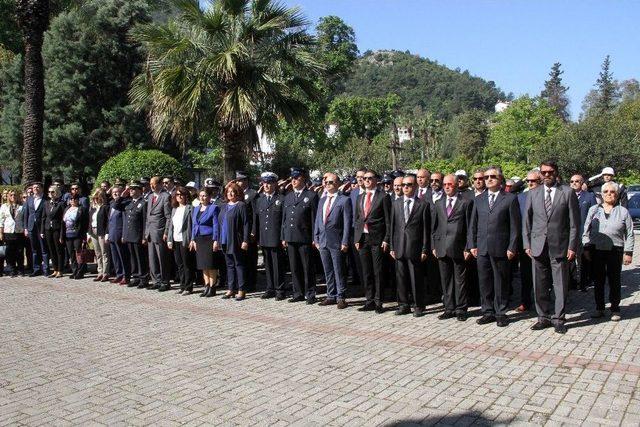 Fethiye’de Polis Haftası Kutlaması