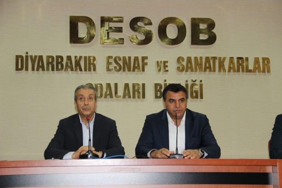 Ak Parti Genel Başkan Yardımcısı Mehdi Eker, İş D&uuml;nyasını Ziyaret Etti