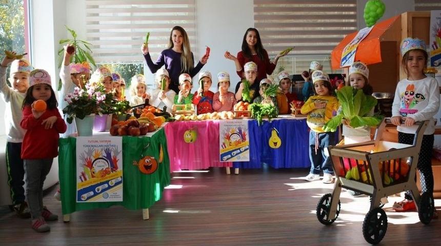 Montessori &Ccedil;ocuk Akademisi&rsquo;nden Yerli Malı Haftası Kutlaması