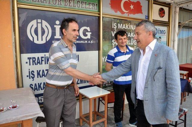 Chp’li Vekil Adayları Yenice Esnafı İle Buluştu