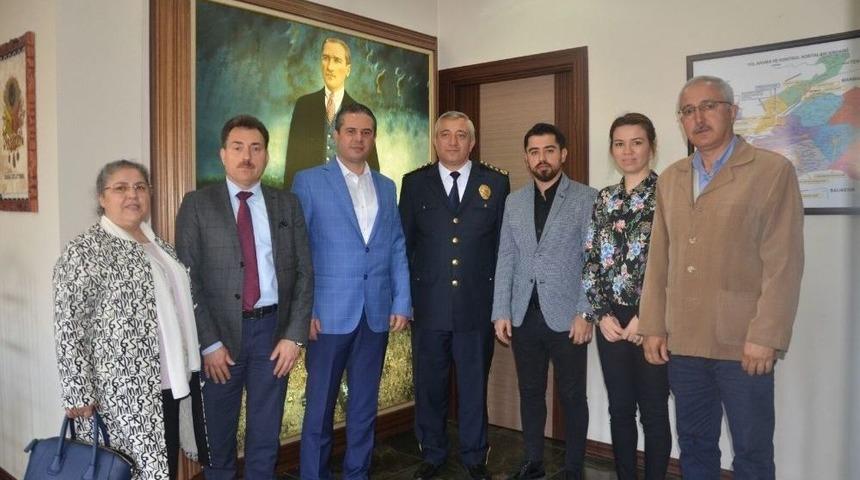 Ak Parti İl Yönetiminden Emniyet Müdürlüğüne Ziyaret