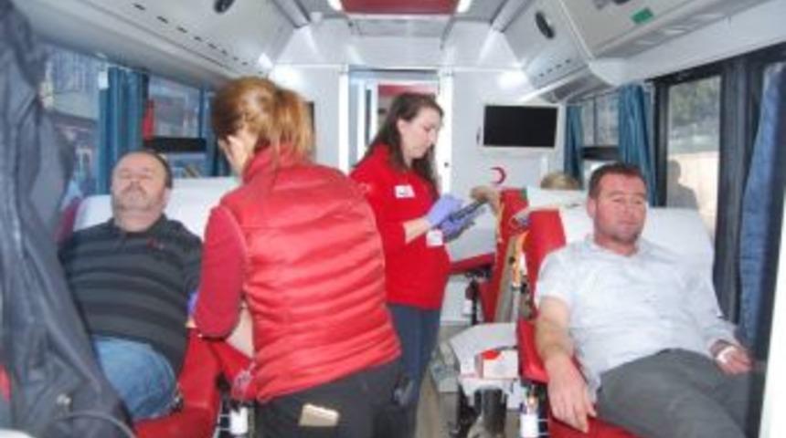 Malkara&rsquo;da 43 &Uuml;nite Kan Bağışlandı