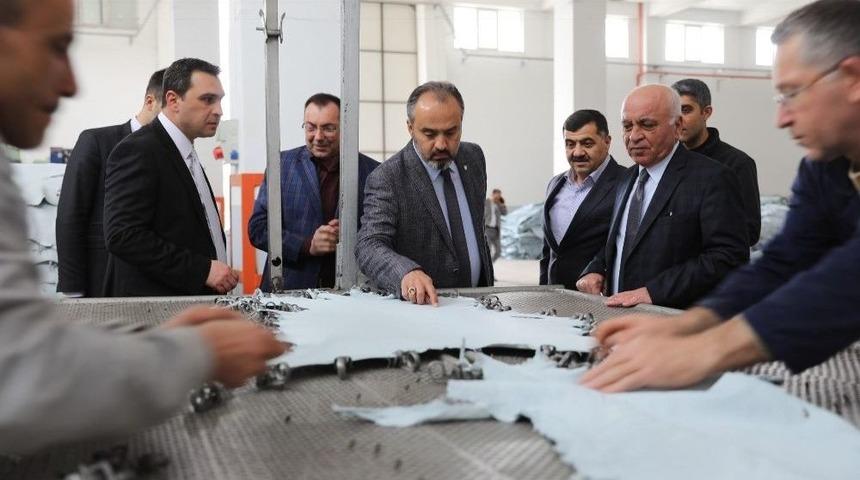 Başkan Aktaş&rsquo;tan Deri Osb&rsquo;ye Ziyaret