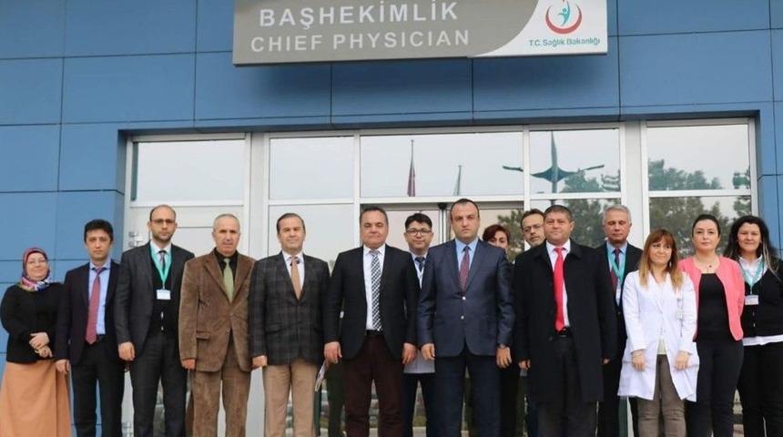 Isparta Şehir Hastanesi&rsquo;nde Bayrak Değişimi