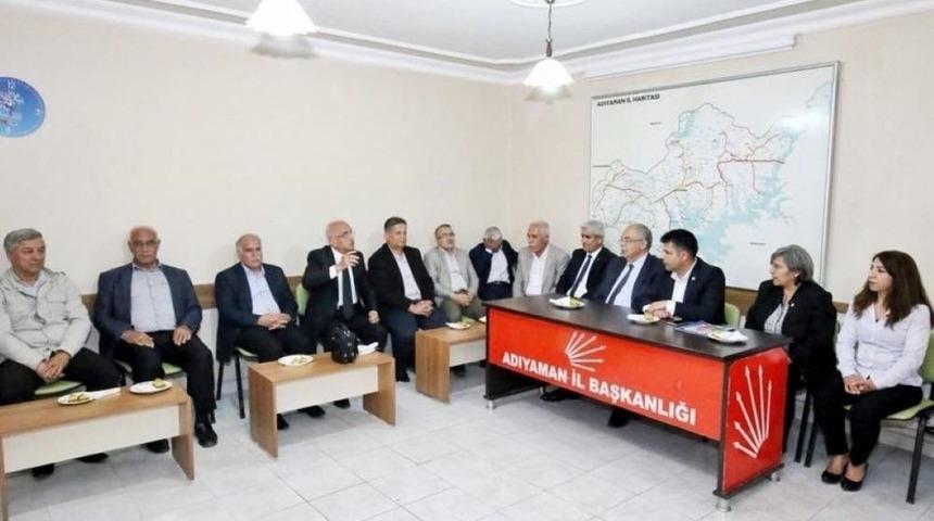 Başkan Kutlu Ve Meclis &Uuml;yelerinden, Chp&rsquo;ye Ziyaret