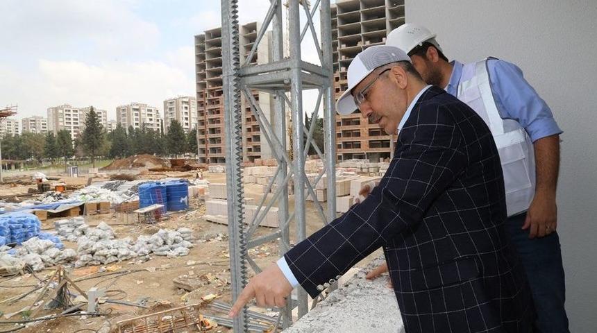 Y&uuml;reğir&rsquo;de Konut İnşaatı Devam Ediyor