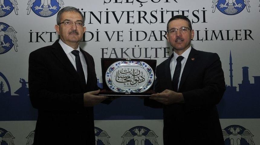 Sayıştay Başkanı Baş, Sel&ccedil;uk &Uuml;niversitesinde