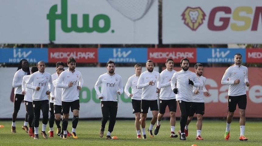 Galatasaray, Yeni Malatyaspor Ma&ccedil;ı Hazırlıklarını S&uuml;rd&uuml;rd&uuml;