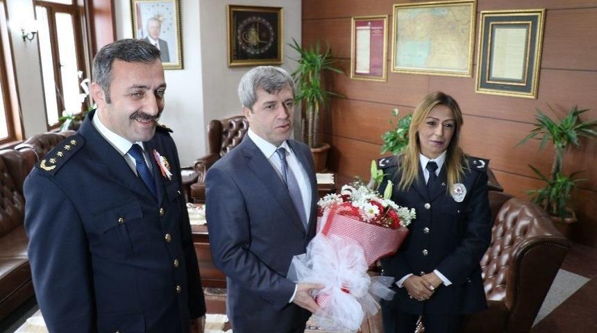 Emniyet Teşkilatından Vali &Ccedil;ınar&rsquo;a Ziyaret