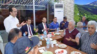 Koçarlı’da Şehit Yakınlarına İftar Yemeği Verildi