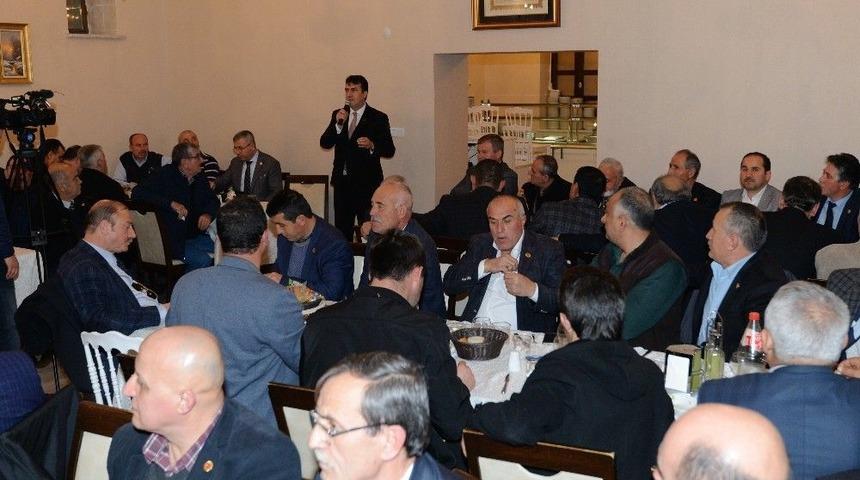 D&uuml;ndar Muhtarlarla Buluştu