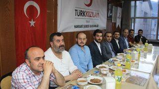 Kızılay Hakkari Şubesinden İftar Yemeği