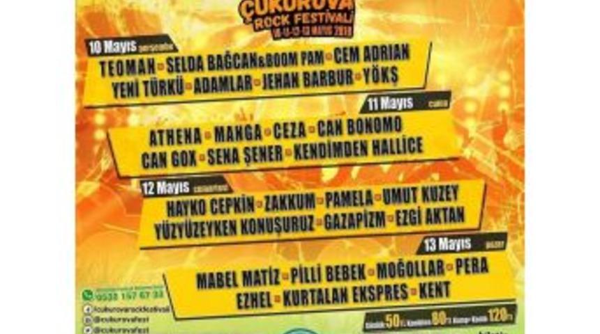 Adana, &Ccedil;ukurova Rock Festivali&rsquo;ne G&uuml;n Sayıyor
