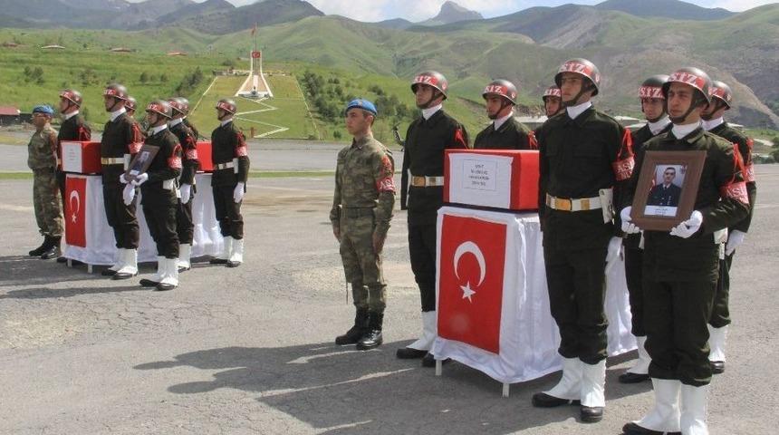 Hakkari&rsquo;de Şehit Uğurlama T&ouml;reni