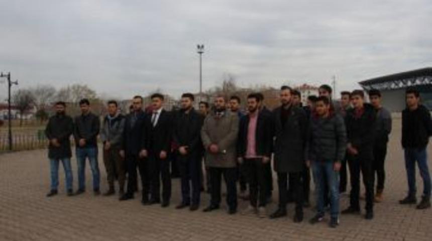 Akü Öğrenci Konseyi, Abd’nin Kudüs Kararını Protesto Etti