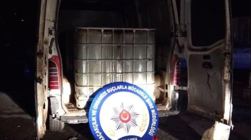 Şanlıurfa’da 9 Bin Litre Kaçak Akaryakıt Ele Geçirildi