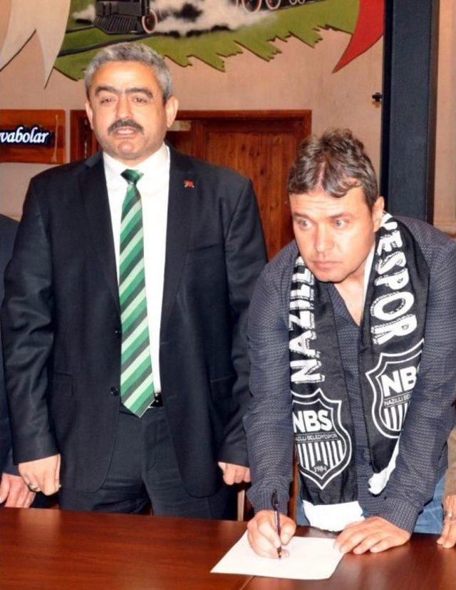 Nazilli Belediyespor’un Yeni Teknik Direktörü Ahmet Yavuz İmzayı Attı