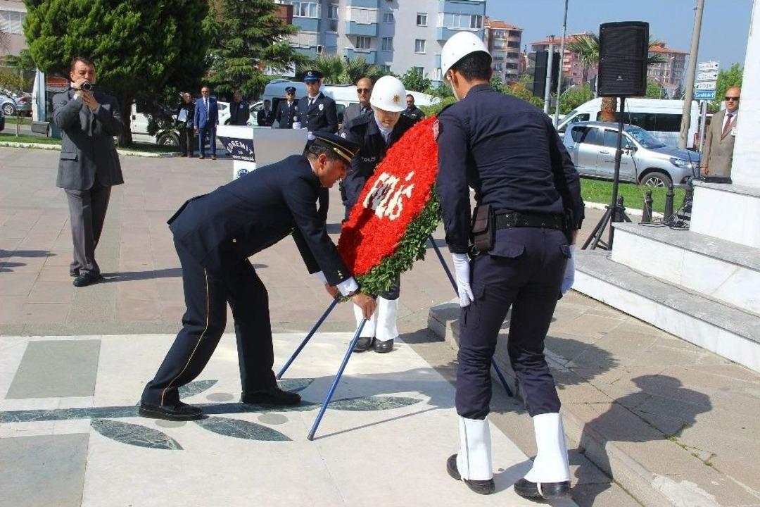 Edremit&rsquo;te Polis&rsquo;in 173. Yıl D&ouml;n&uuml;m&uuml; Kutlandı
