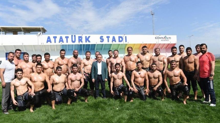 Başkan B&ouml;cek: &ldquo;altın Kemeri Antalya&rsquo;ya Getireceğiz&rdquo;