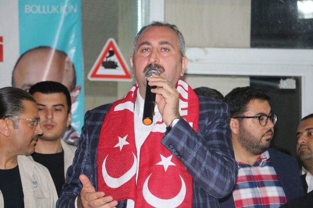 Adalet Bakanı Gül: “chp Gelirse Halkın Kazanımlarını Elinden Alacak”