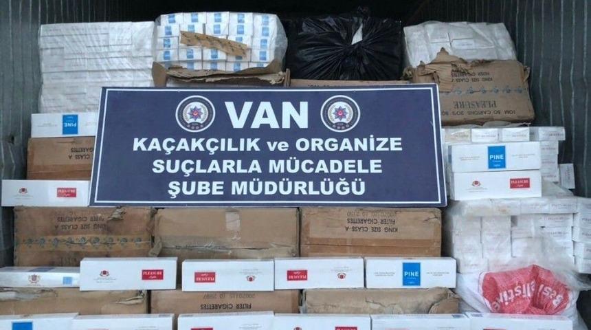 Van&rsquo;da Ka&ccedil;ak Sigara Operasyonu