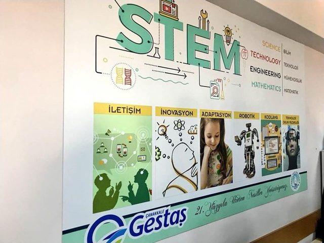 &Ccedil;anakkale&rsquo;de Bir Okula Stem Laboratuvarı 2