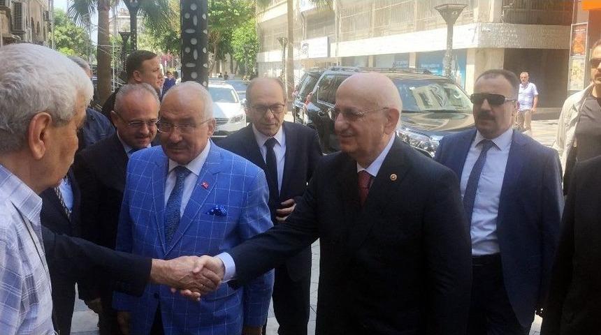Meclis Başkanı Kahraman Mersin’de