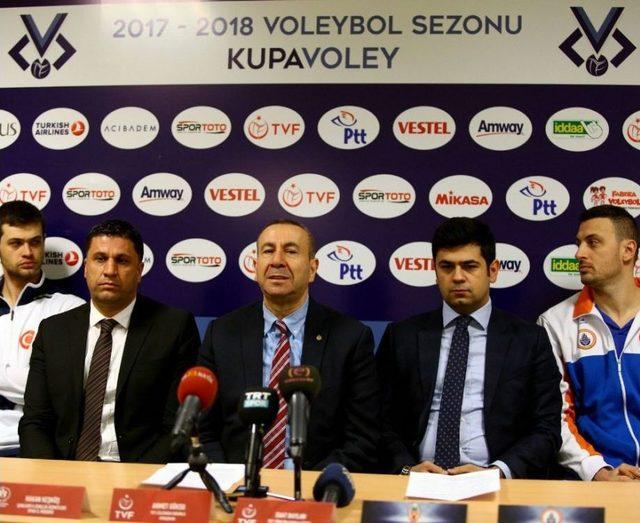 Erkekler Kupa Voley Finali Şanlıurfa’da Yapılıyor