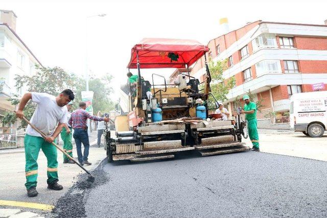 Çankaya Belediyesi Asfalt Çalışmalarına Hızlı Başladı